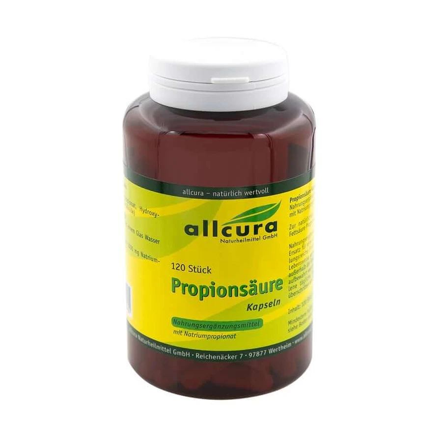 allcura Propionic Acid Capsules 120 Capsules