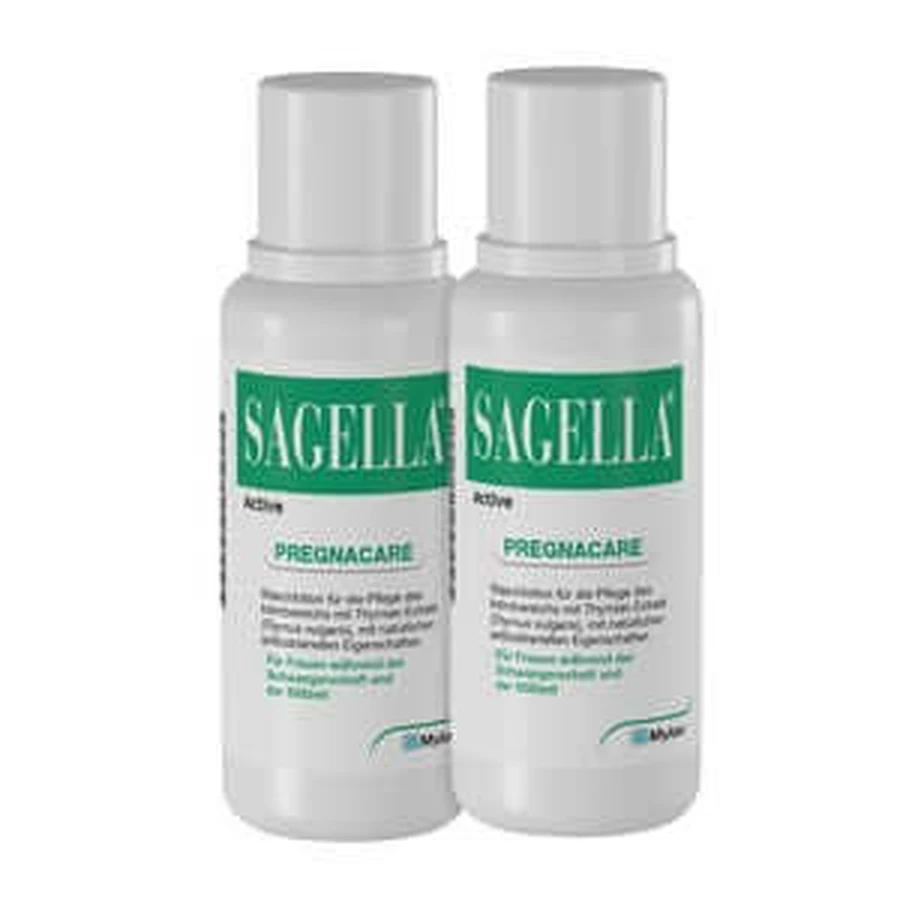 SAGELLA active Pregnacare Waschlotion 2X250 ml