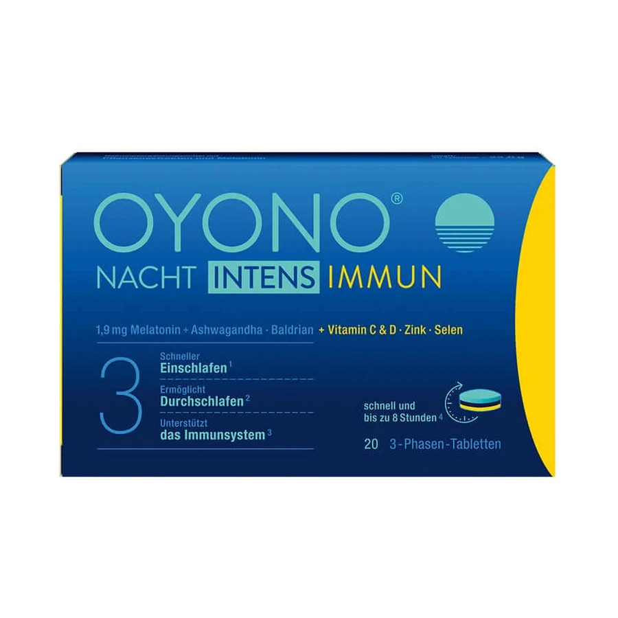 Oyono Night Intens Immune Tablets 20 St