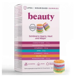 UPSA x Nourished 7 in 1 Gummies Beauty 30 pcs.