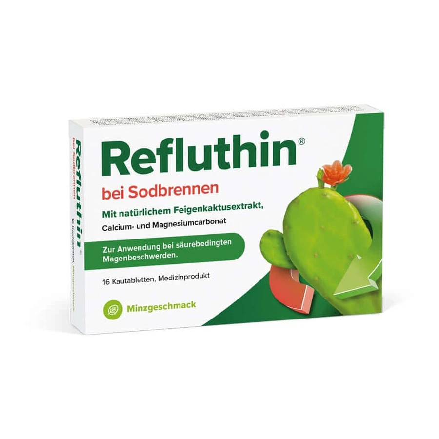 Refluthin sabor menta 16 St