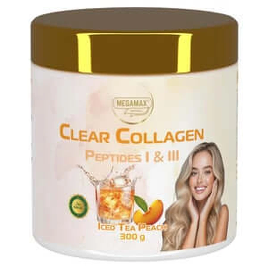 Collageen Clear Glow - Collageenpeptide Perzik 300 g