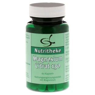 Magnesiumcitrat 130 mg Magnesium Kapseln 60 St