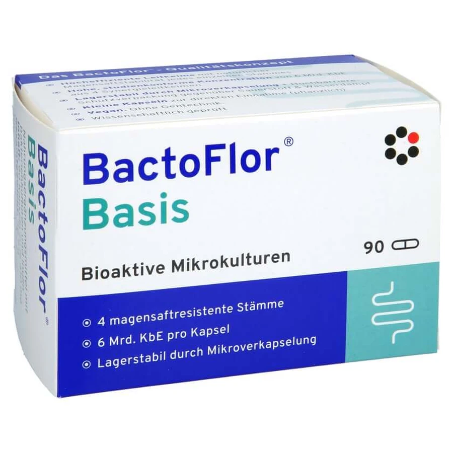 Bactoflor Basis Hard Capsules 90 Capsules