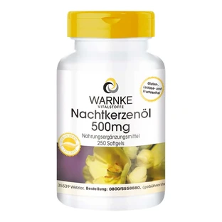 Aceite de onagra 500 mg cápsulas 250 St