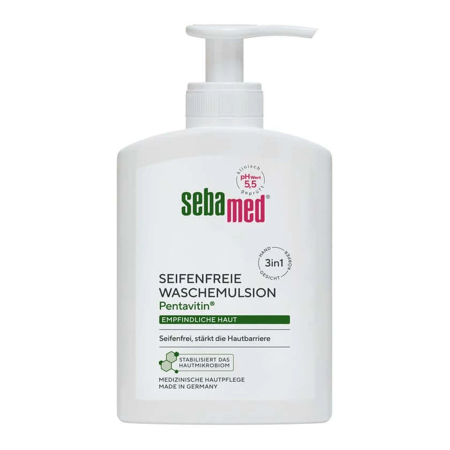 Sebamed soap-free washing emulsion with dispenser 200 ml