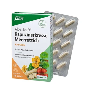 Nasturtium și capsule de hrean Alpe 30 Capsule