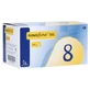 Agujas Novofine 0,30x8 mm pared fina 100 uds.
