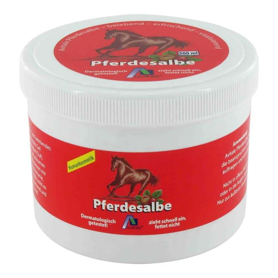Pommade pour chevaux au marron d'Inde 500 ml