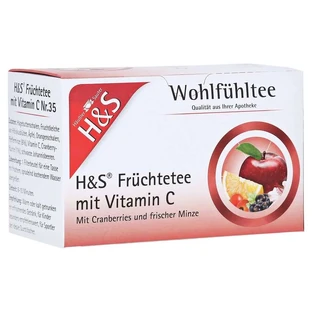 H&S Fruit Tea with Vitamin C 20X2,7 g