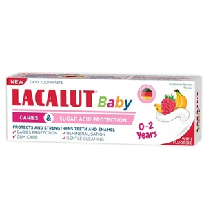 Pasta dentífrica 0-2 años Lacalut Baby, 55 ml, Theiss Naturwaren