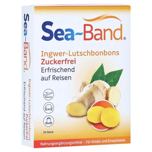 Sea-band pastillas de jengibre sin azúcar 24 uds.