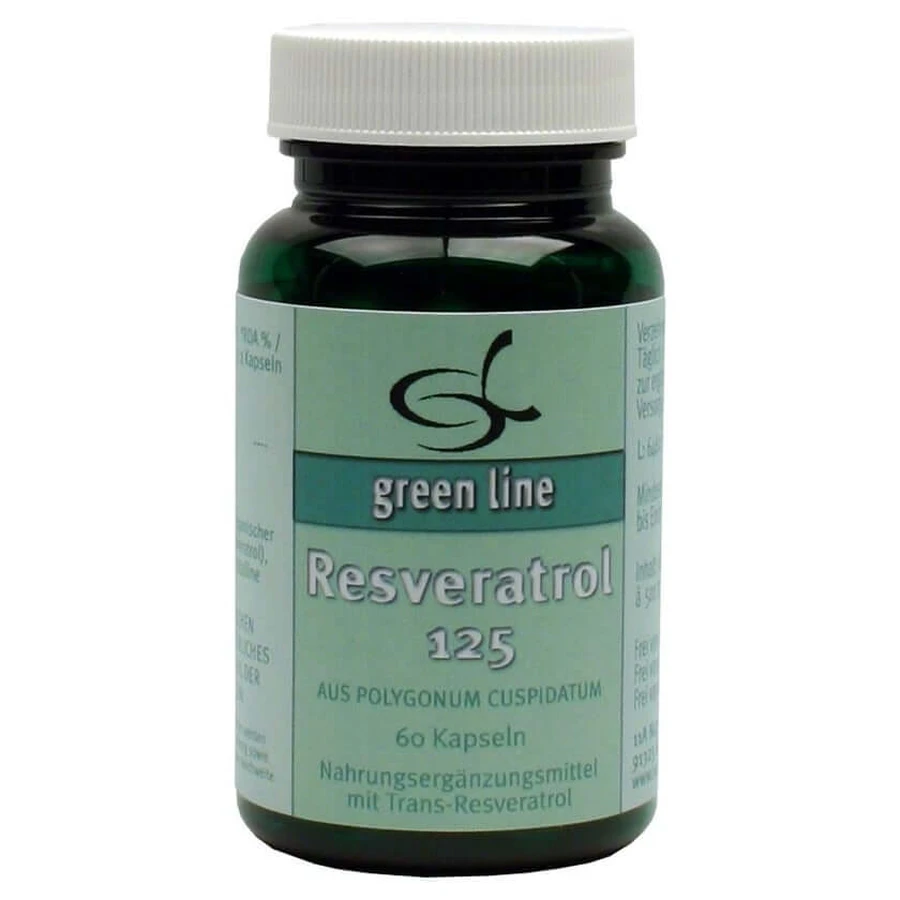 Resveratrol 125 Capsules 60 Capsules