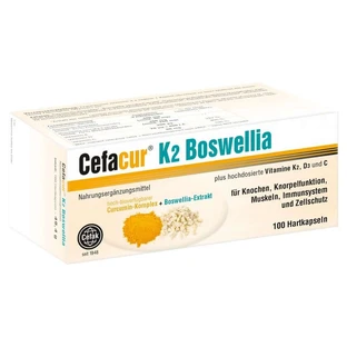 Cefacur K2 Boswellia Hartkapseln 100 St
