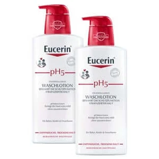 Eucerin pH5 Loción Limpiadora 2X400 ml