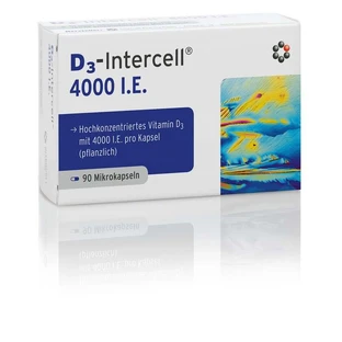 D3-intercell 4.000 I.U. Capsules 90 Capsules