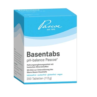 Basistabletten pH-balans Pascoe 200 St