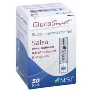 Glucosmart Salsa blood glucose test strips 50 pcs.