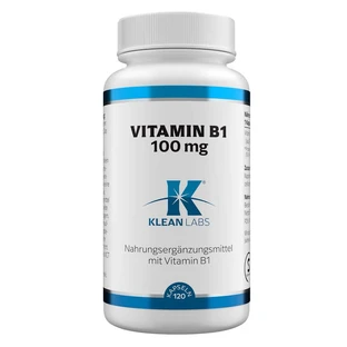 Klean Labs Vitamine B1 100 mg 120 St