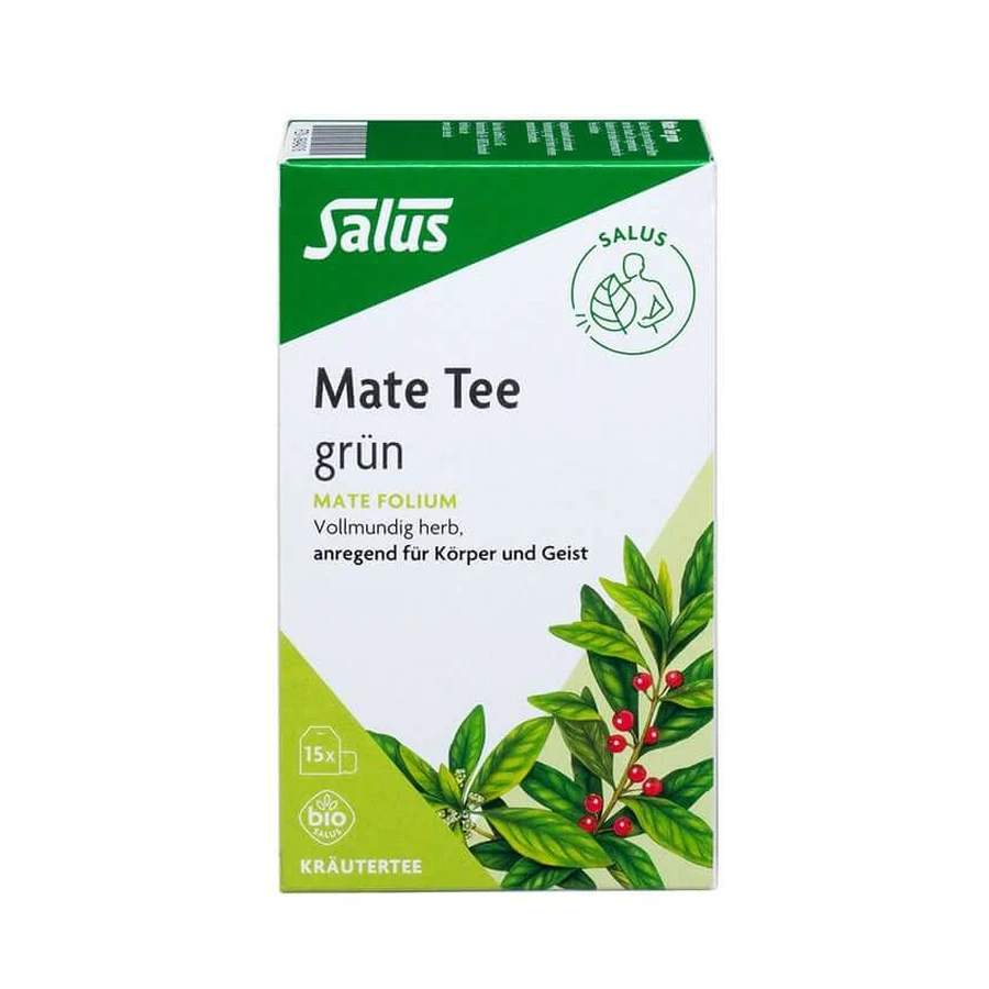 MATE TEE grün Kräutertee Mate folium Bio 15 St