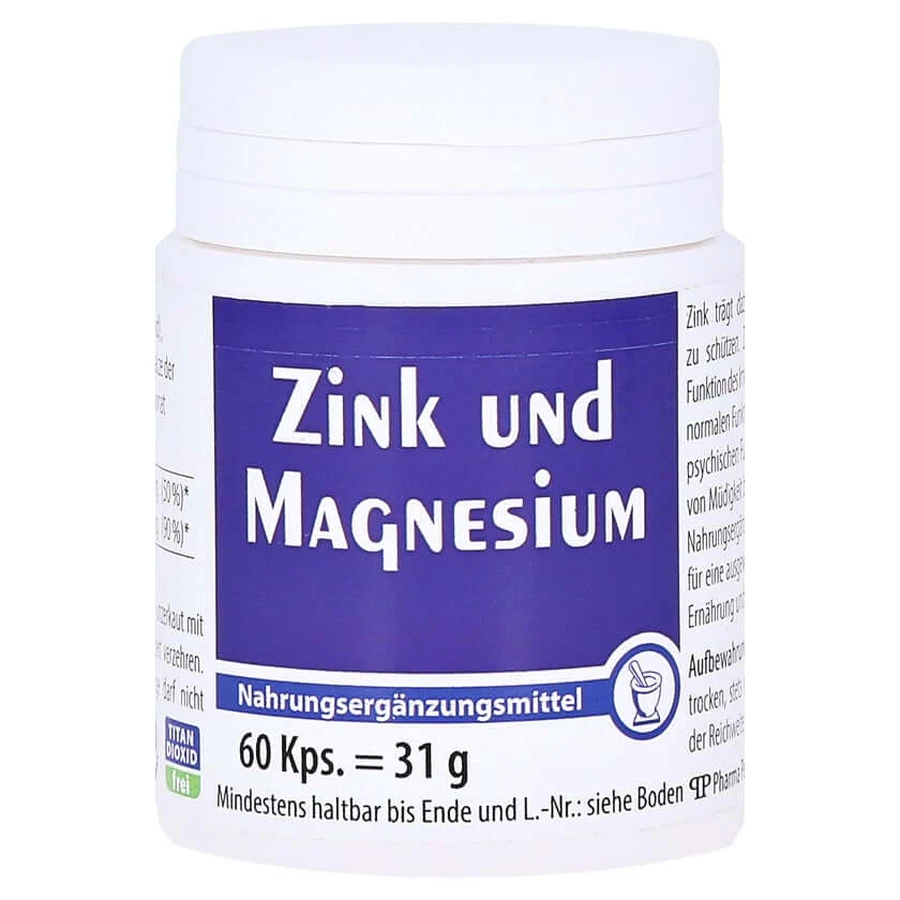 Zink und Magnesium Kapseln 60 St
