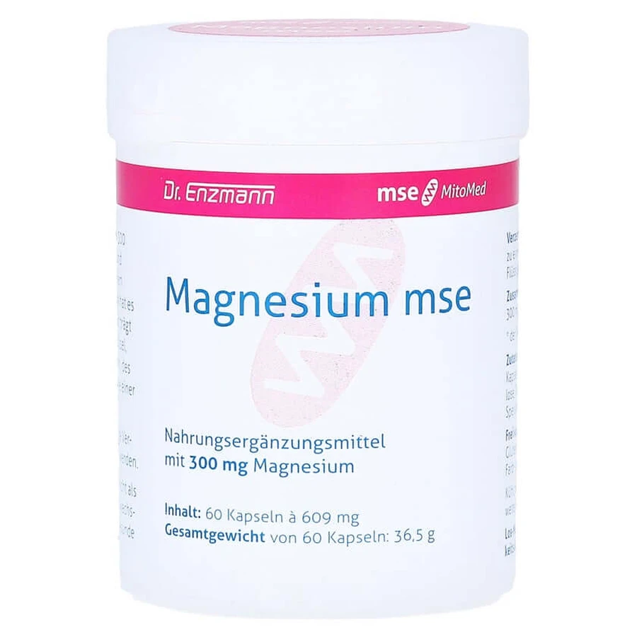Magnésium MSE Capsules 60 Capsules