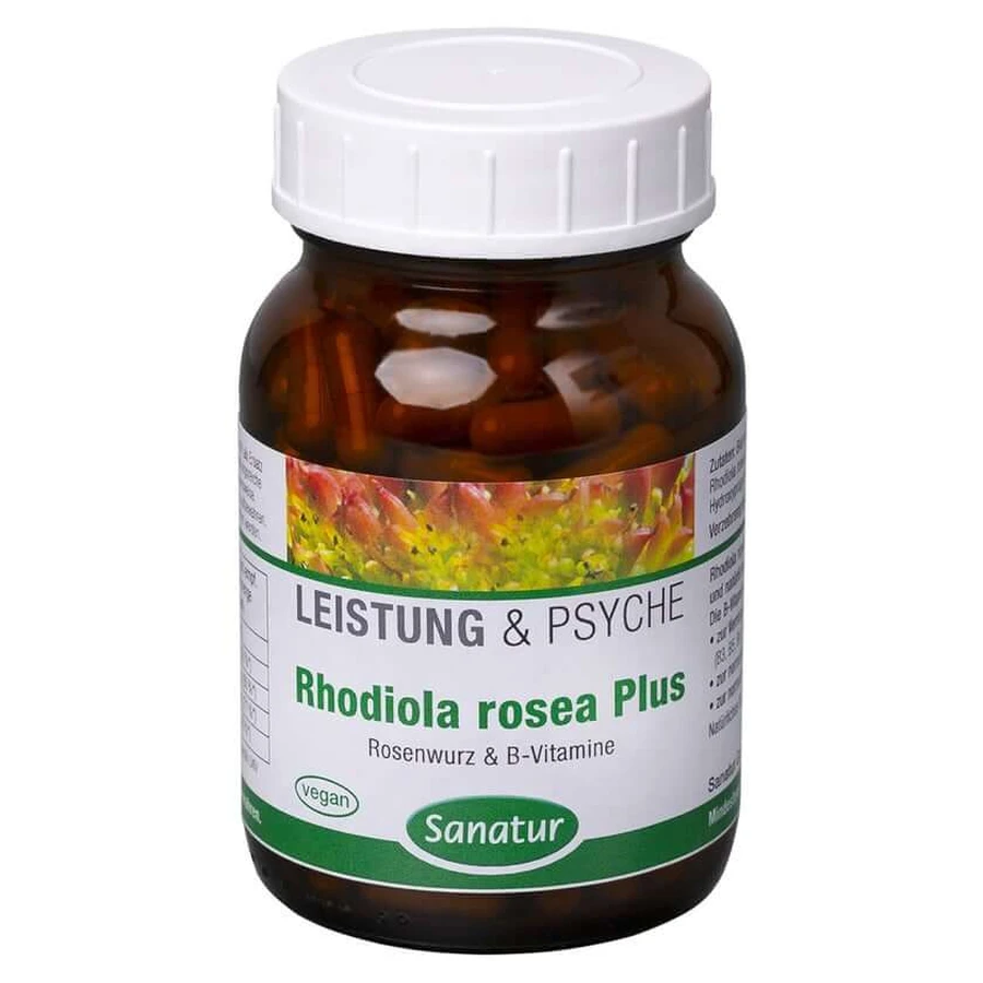 Rhodiola Rosea Plus B-Vitamines Capsules 180 Capsules