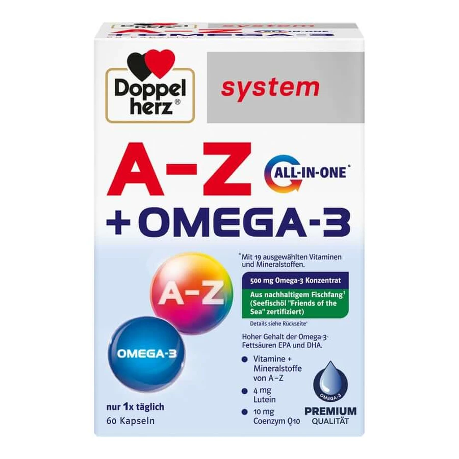 Doppelherz system A-Z + Omega-3 ALL-IN-ONE 60 St