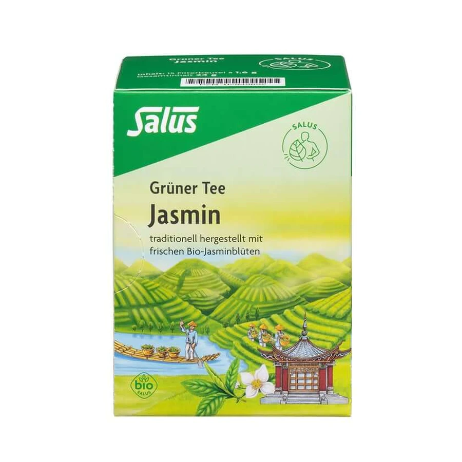 Green Tea Jasmine Organic Salus Filter Bag 15 St