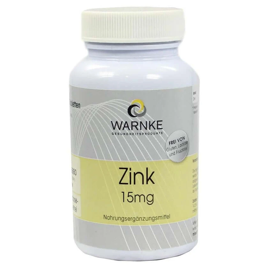 ZINC 15 mg comprimés 250 pcs