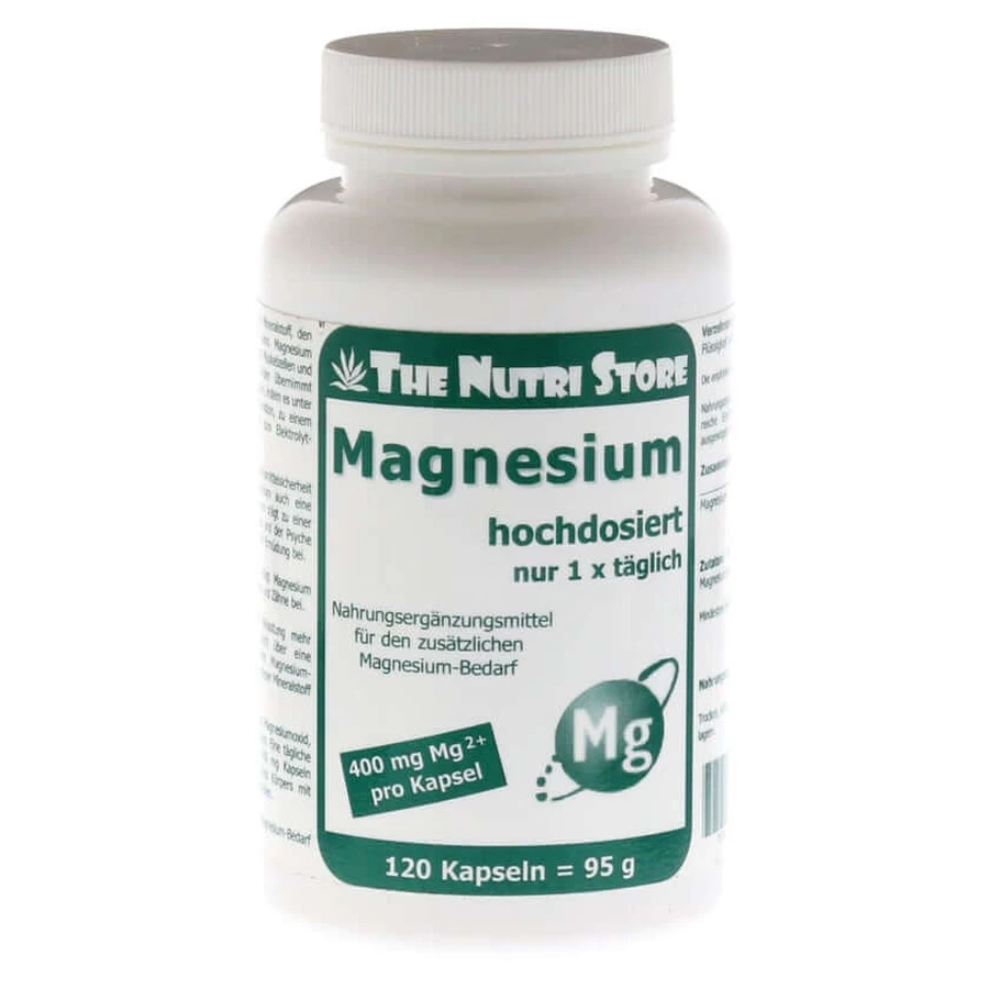 Magnesium 400 mg Kapseln 120 St