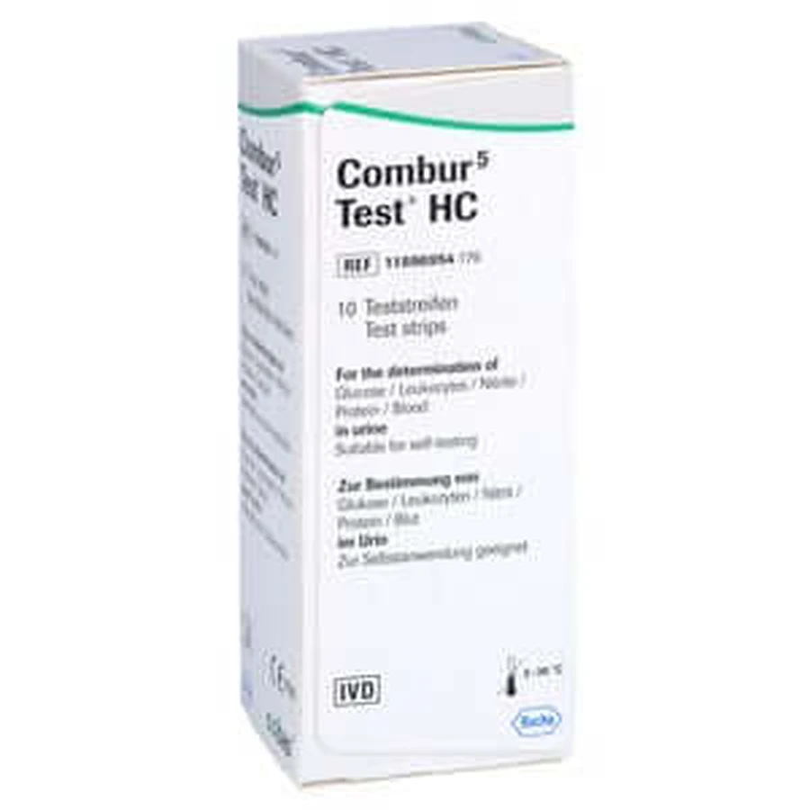 Combur 5 Test HC Teststreifen 10 St