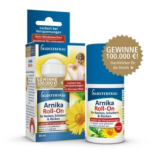 Klosterfrau Arnika Roll-on Rücken Schult 50 ml
