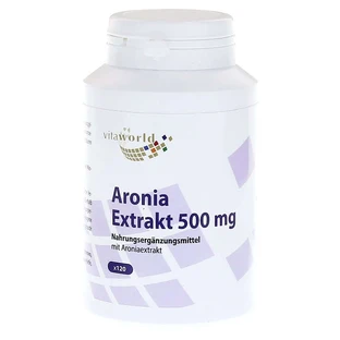 Aronia extract 500 mg capsules 120 Capsules
