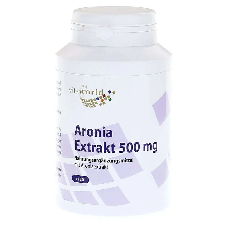Aronia extract 500 mg capsules 120 Capsules