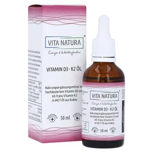 Vitamine D3/k2 1000 I.U./20 µg druppels 50 ml