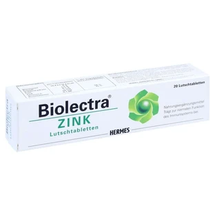 Biolectra Zinc Pastillas 20 Cápsulas