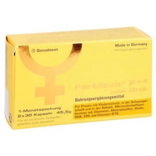 Fertilovit For2 plus DHA Cápsulas 60 Cápsulas