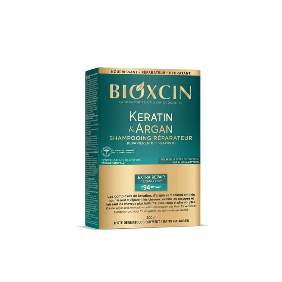 Bioxcin Repairing Shampoo Keratin&argan 300 ml