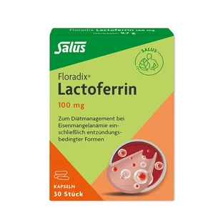 Floradix Lactoferrin 100 mg Capsules 30 Capsules