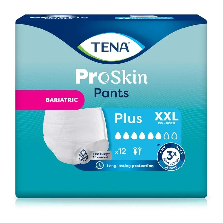 Tena Bariatric Plus 4X12 stuks.