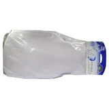 Hot water bottle large with terry cloth cover lilac 1 pc