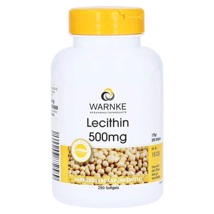 Lecithine 500 mg capsules 250 stuks