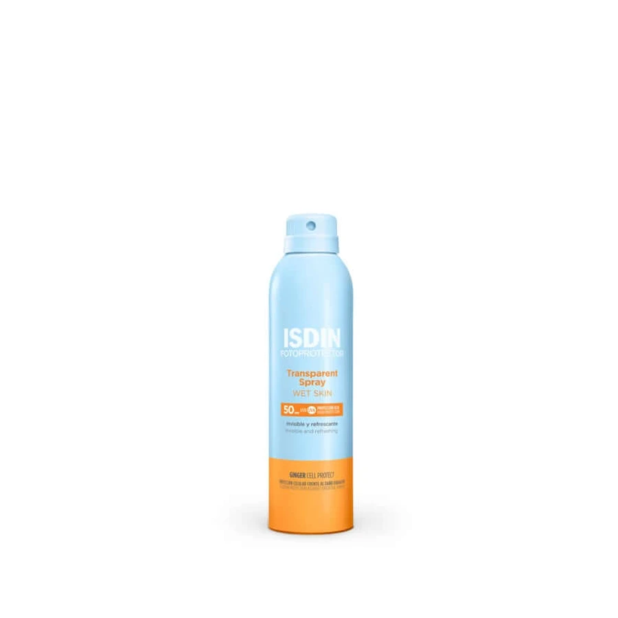 ISDIN Transparent Spray WET SKIN SPF50 250 ml: ceny i cechy