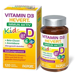 Vitamin D3 Hevert Immun Aktiv Kids 120 St