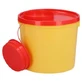 Seau à bidon 5 l jaune 1 pc