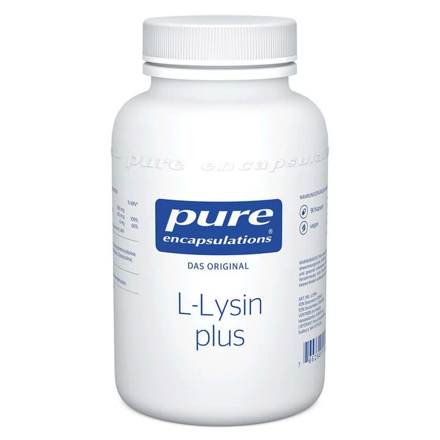 pure encapsulations L-Lysine plus 90 St