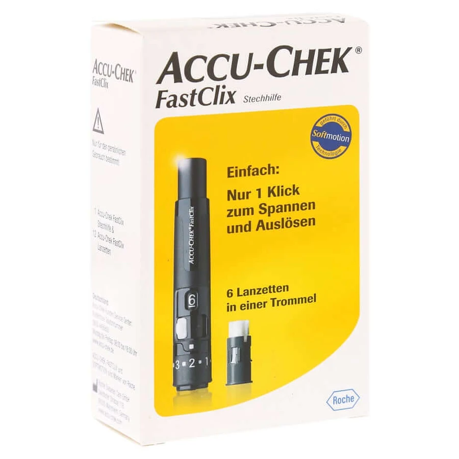 ACCU CHEK Fastclix lancing device 1 pc