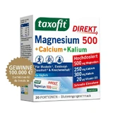Taxofit Magnesium 500+calcium+potassium Direct Gran. 20 St