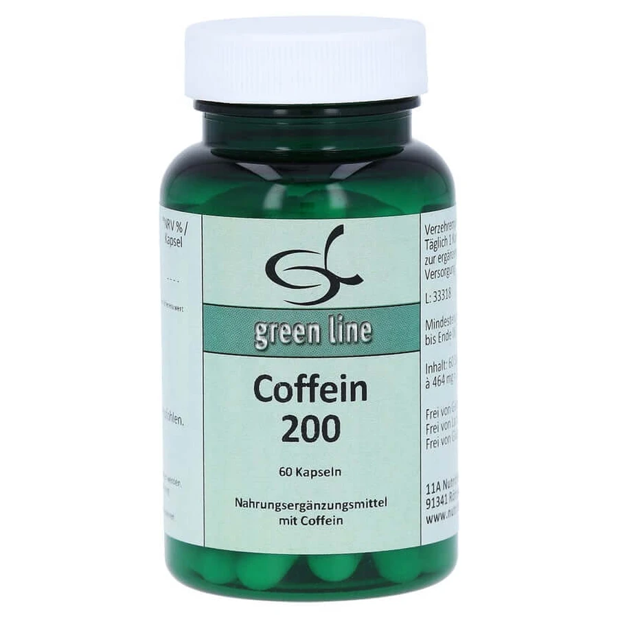 Caffeine 200 Capsules 60 Capsules